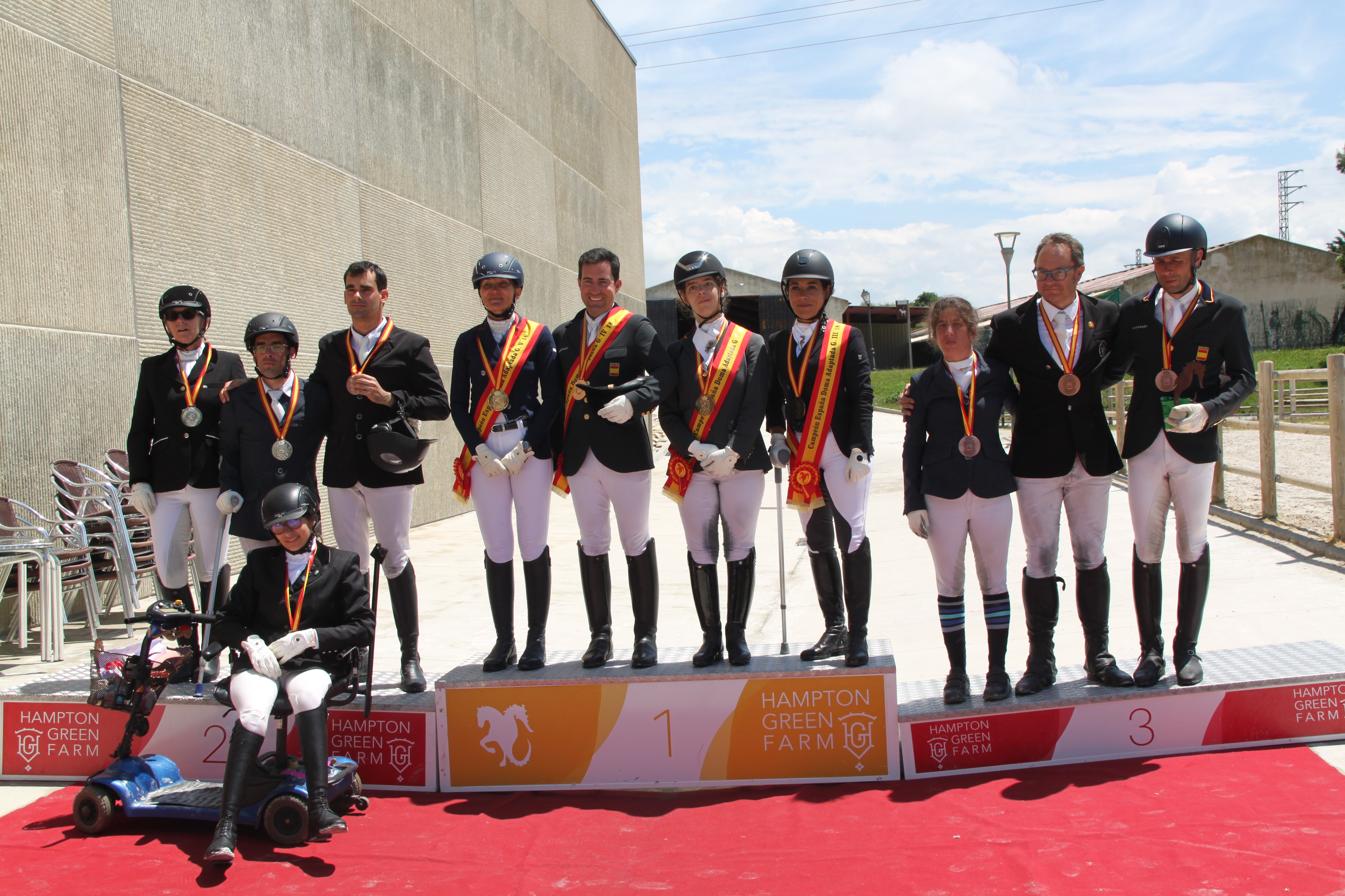 Natalia Quintana Campeona de España Paraecuestre 2018